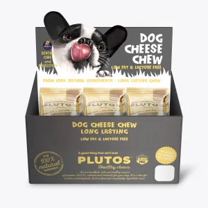 Plutos Cheese and Chicken Chew Dog Treat Medium 20 Pack