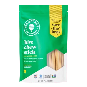 Project Hive Pet Company Chew Sticks for Large Dogs 7oz
