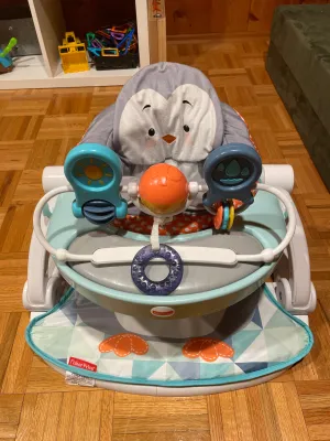 "Sit Me Up" Baby Chair, Penguin Island Style, MSRP: $85