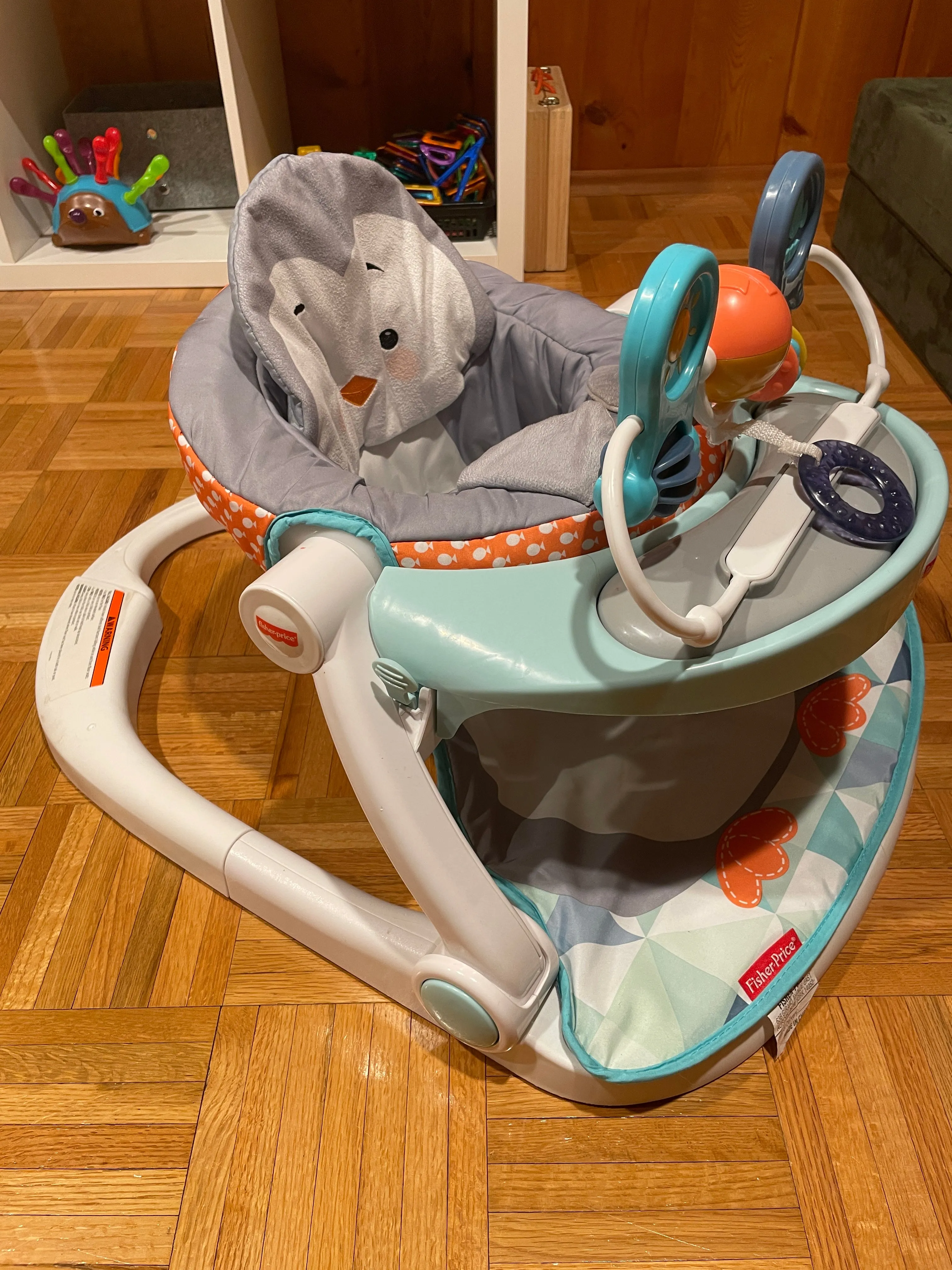 "Sit Me Up" Baby Chair, Penguin Island Style, MSRP: $85