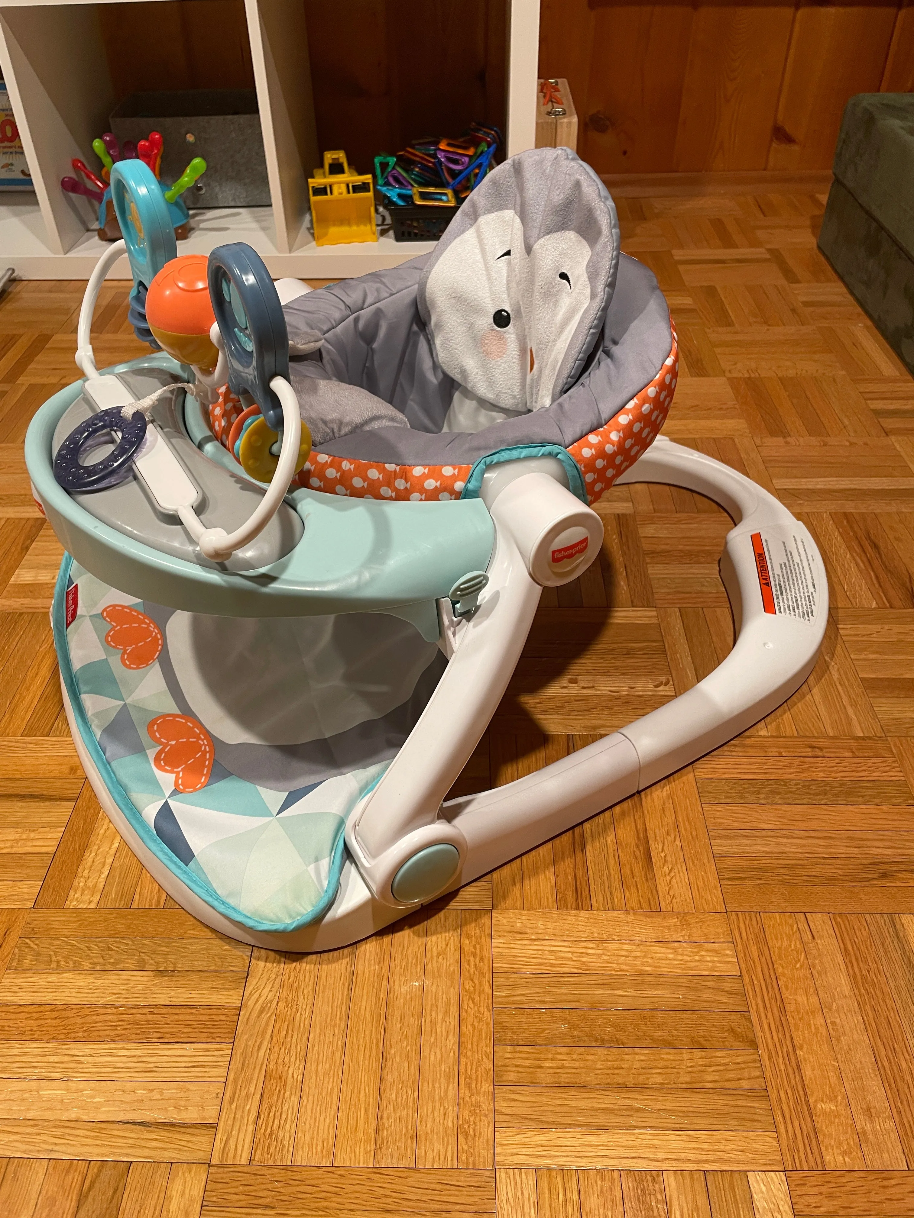 "Sit Me Up" Baby Chair, Penguin Island Style, MSRP: $85
