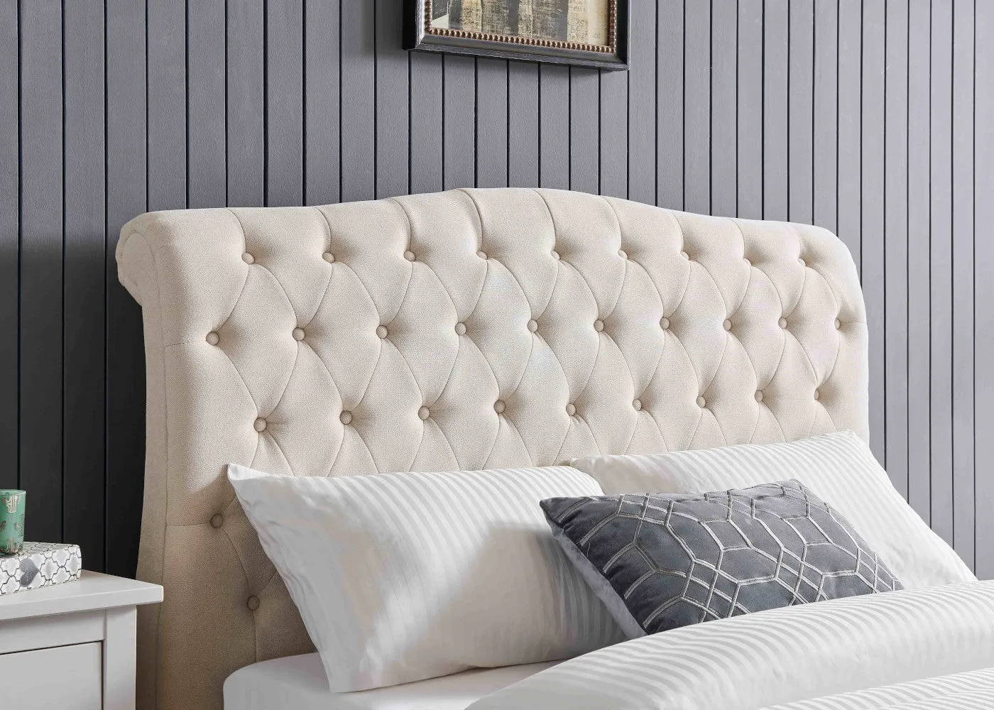 Rosa Natural Bedframe Range by Limelight