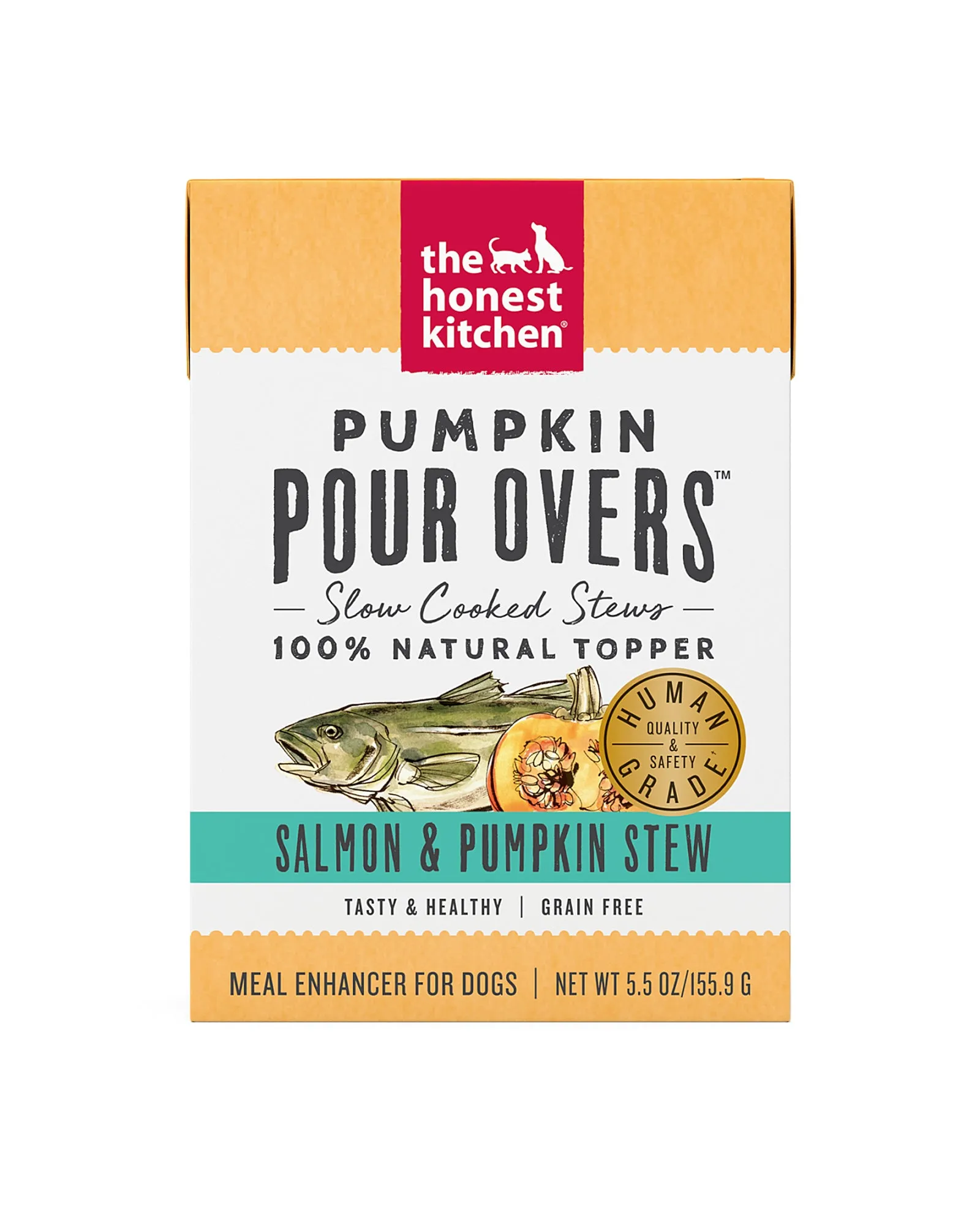Salmon & Pumpkin Stew Dog Food Topper - Case of 12