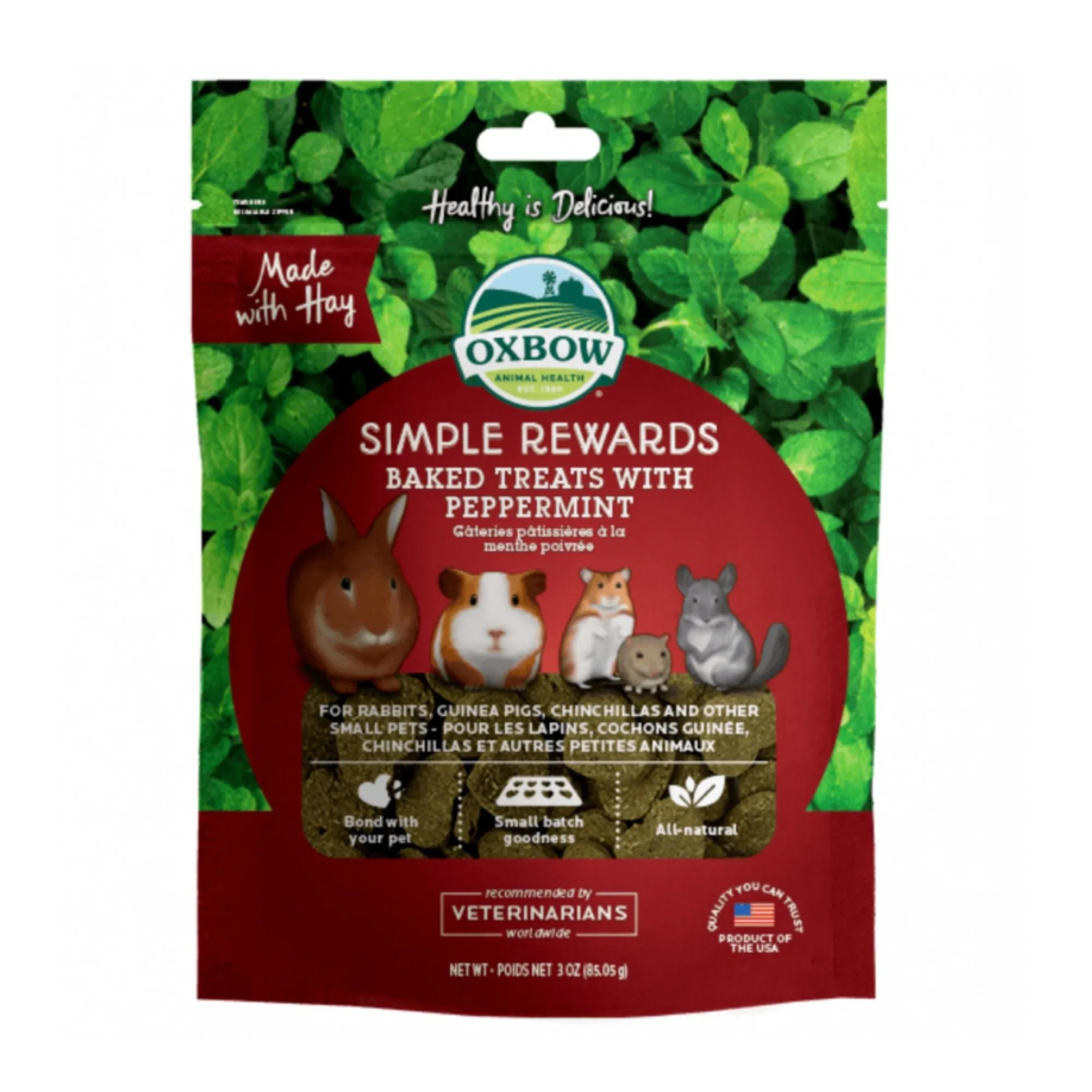 Simple Rewards Baked Treats with Peppermint