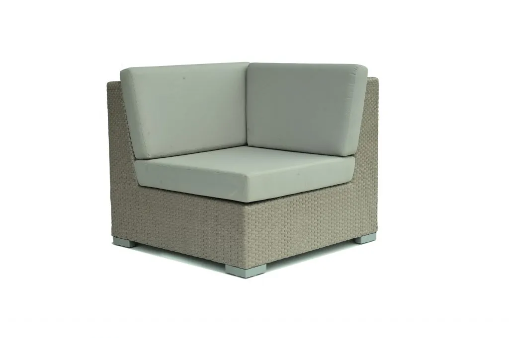 Skyline Design Pacific Rattan Right/Left Arm Modular Garden Sofa Seat