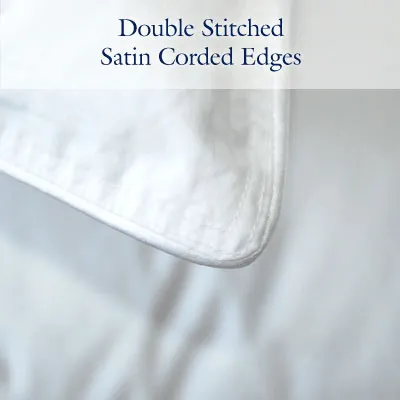 Snuggle Soft 600 Fill Power Goose Down Pillows - Standard (20" x 26")