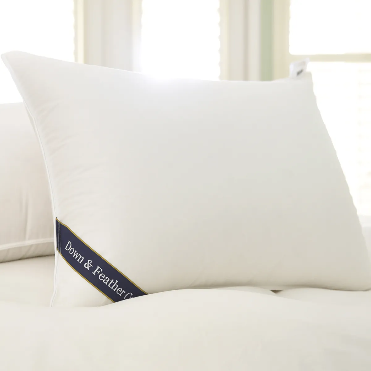 Snuggle Soft 600 Fill Power Goose Down Pillows - Standard (20" x 26")