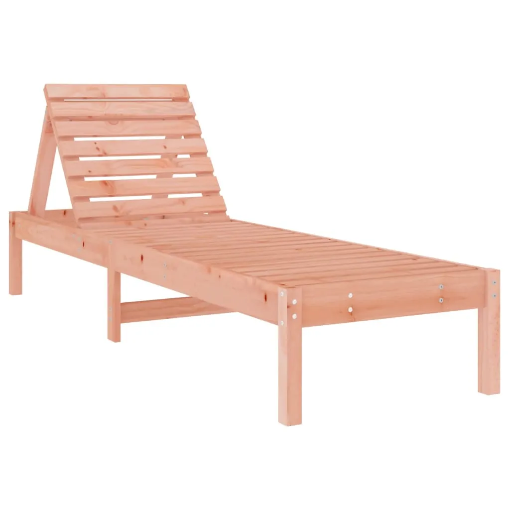 Sun Loungers 2 pcs 199.5x60x74 cm Solid Wood Douglas