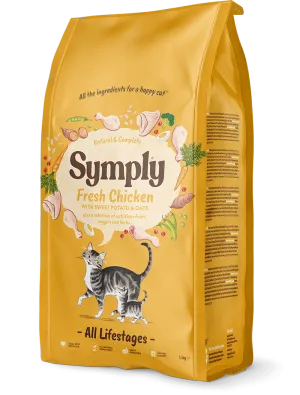 Symply Adult Cat Fresh Chicken For All Lifestages Dry Cat Food