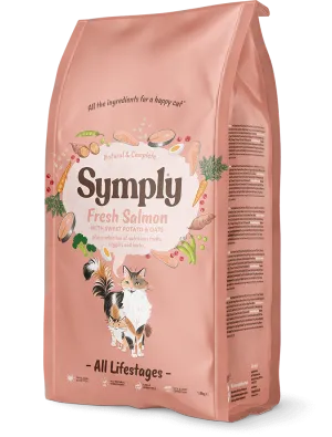 Symply Adult Cat Salmon For all Life Stages Dry Cat Food