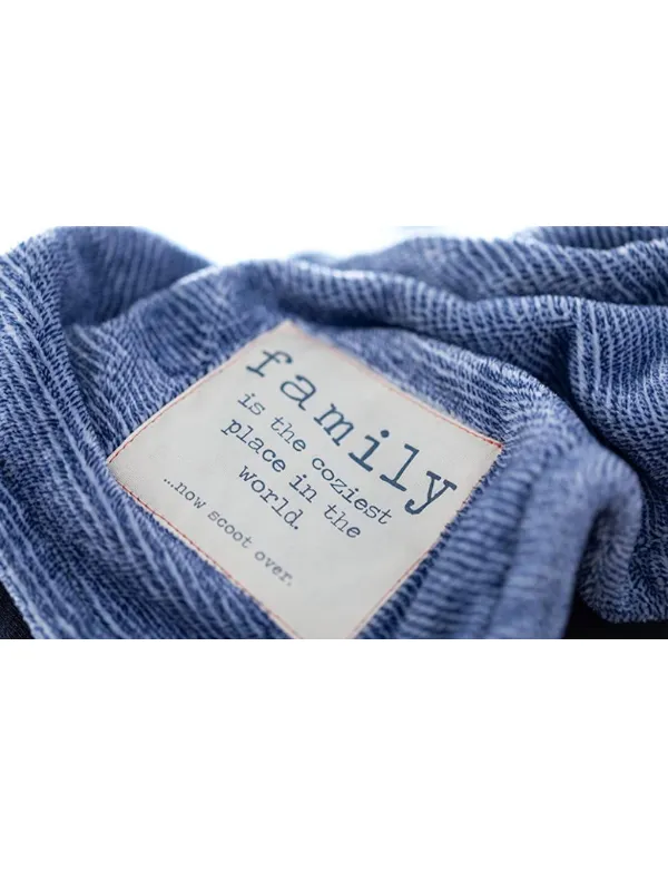 Together Time Family Mega Blanket in Blue