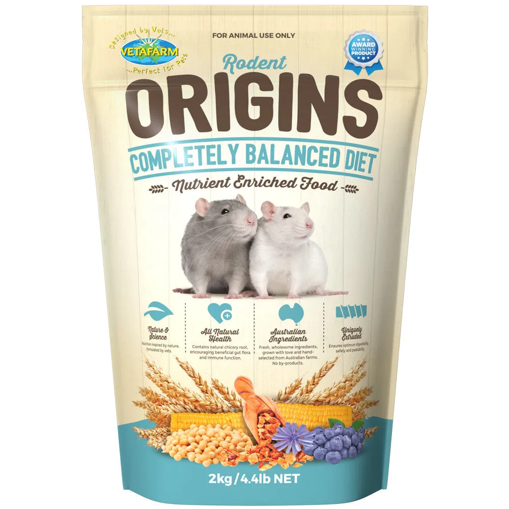 Vetafarm Origins Rodent Food