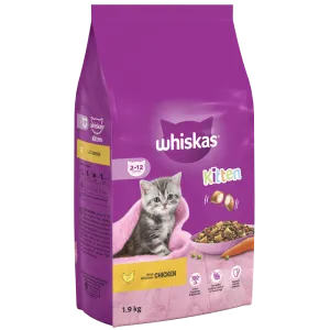 Whiskas Kitten 2-12 Months with Chicken Dry Kitten Food