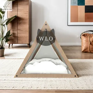 WLO® Natural Lakota Modern Cat Bed